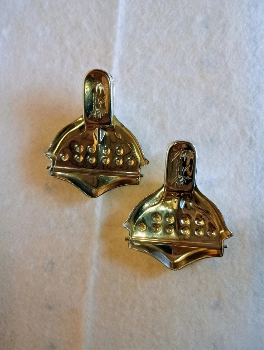 2 Citrus/Tea Bag Squeezers Vintage